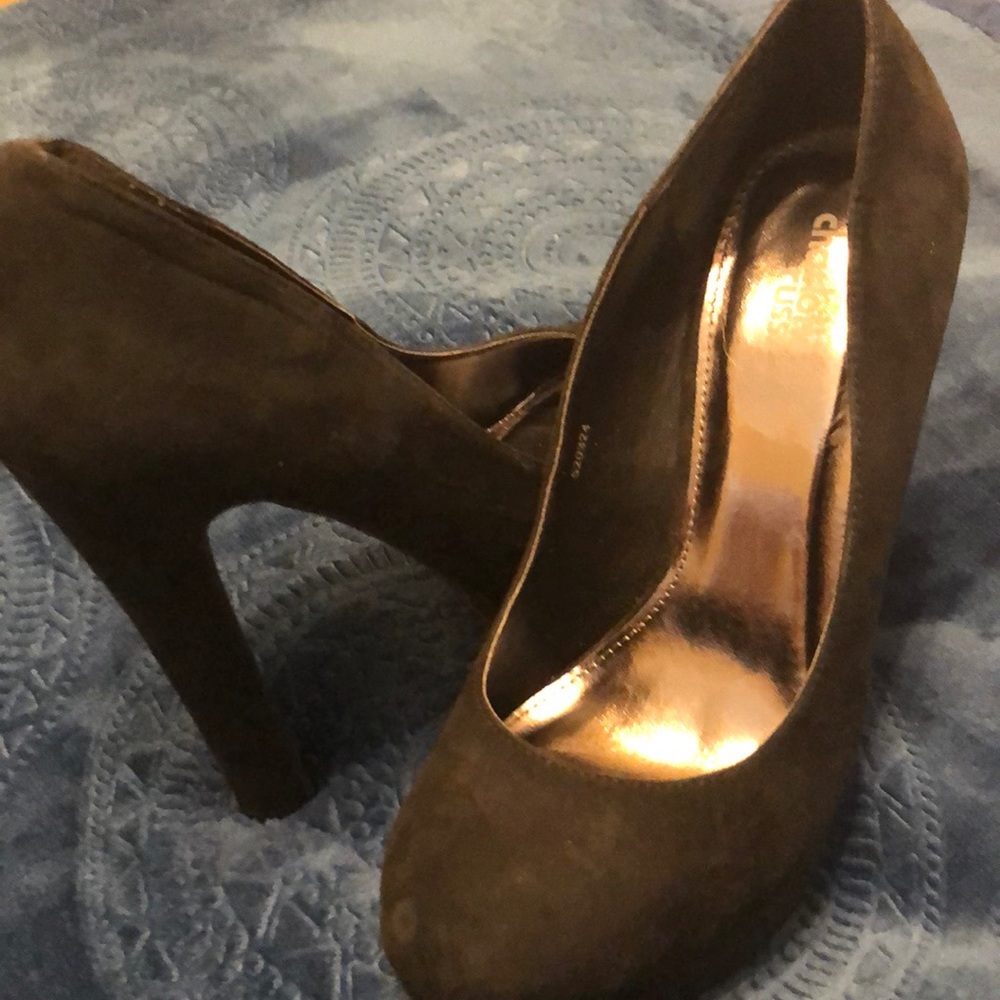 Black heels